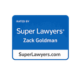 Rated by Super Lawyers — Zack Goldman